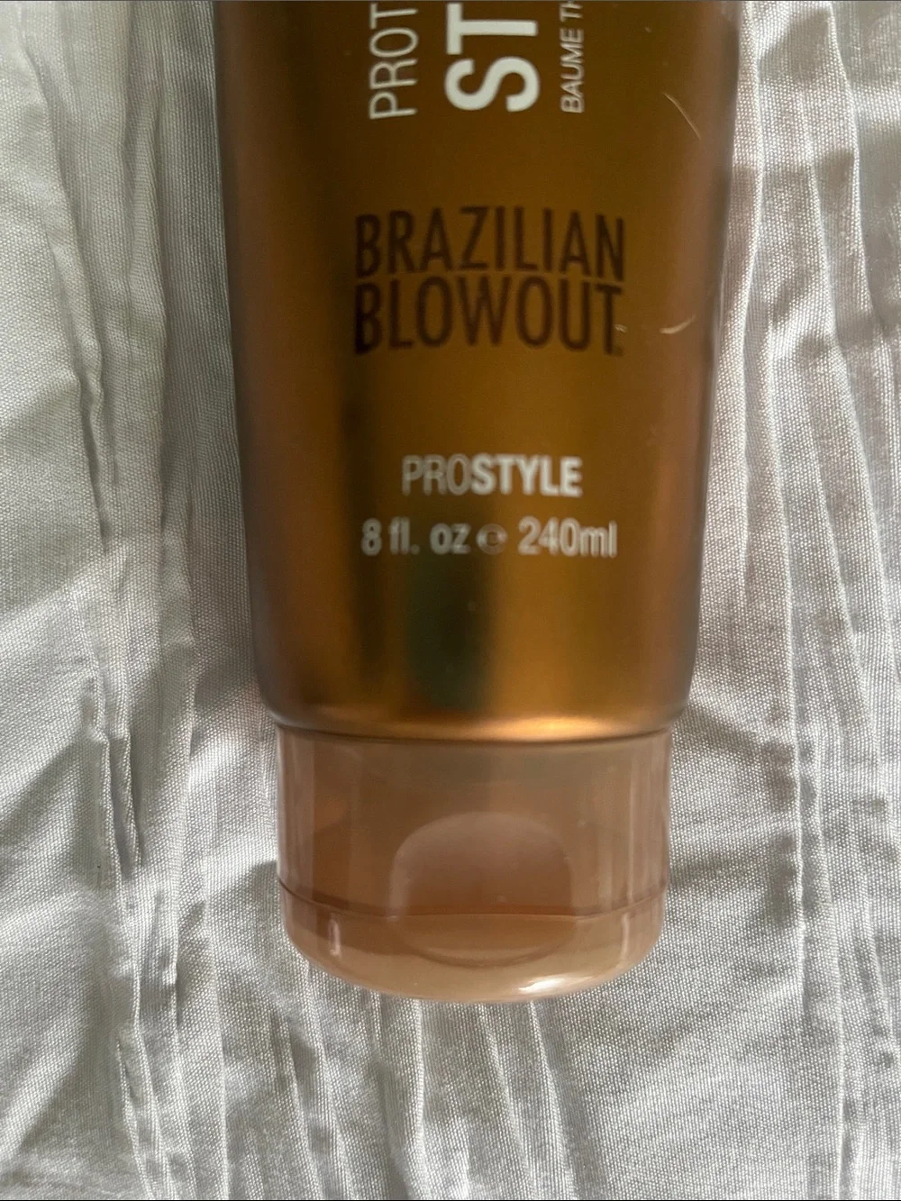 Brazilian Blowout ProStyle Thermal Straightening Balm — Gold